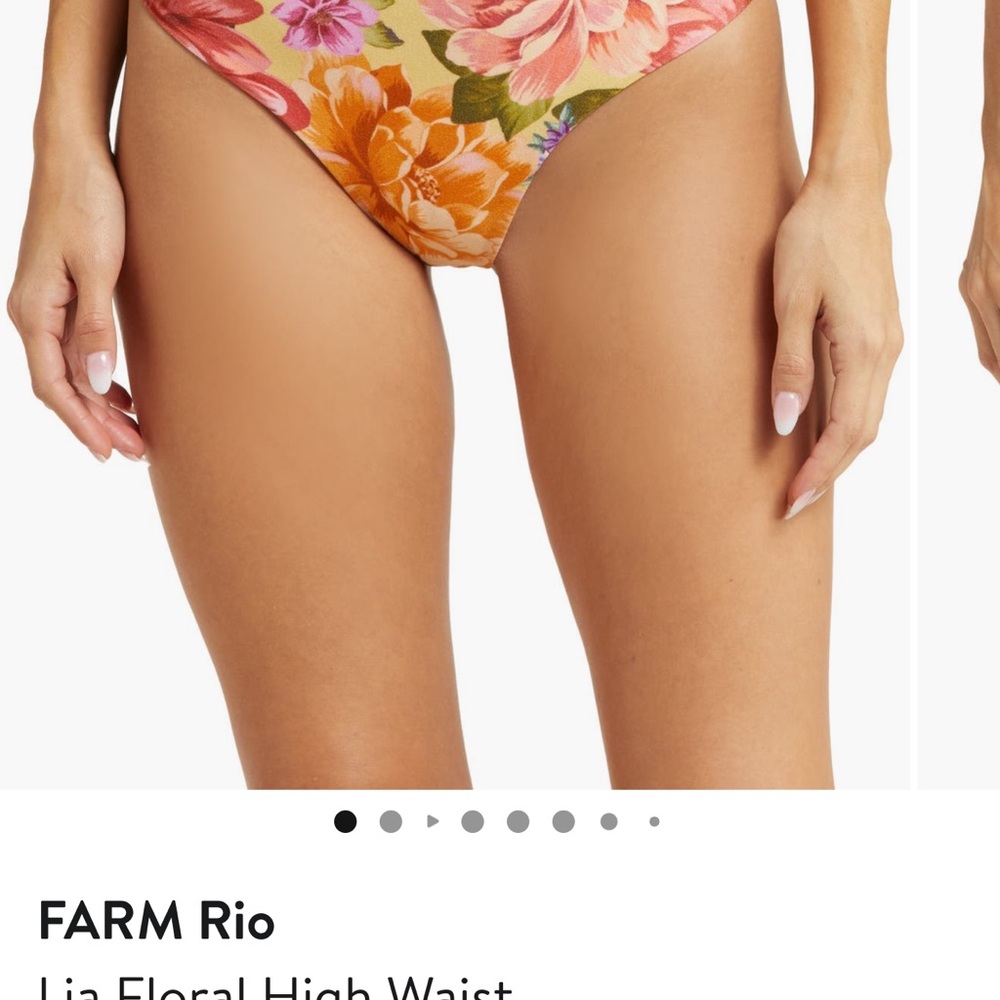 FARM Rio Floral Bikini Bottom - Multicolor - Picture 7 of 11